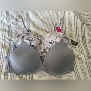 Vince Camuto Pack of 2 Bras- size 38C